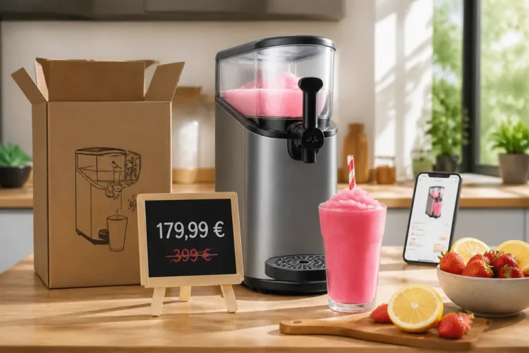 Machine à boissons glacées H.Koenig SLH800 : la bonne affaire soldes chez Boulanger à 179,99 €