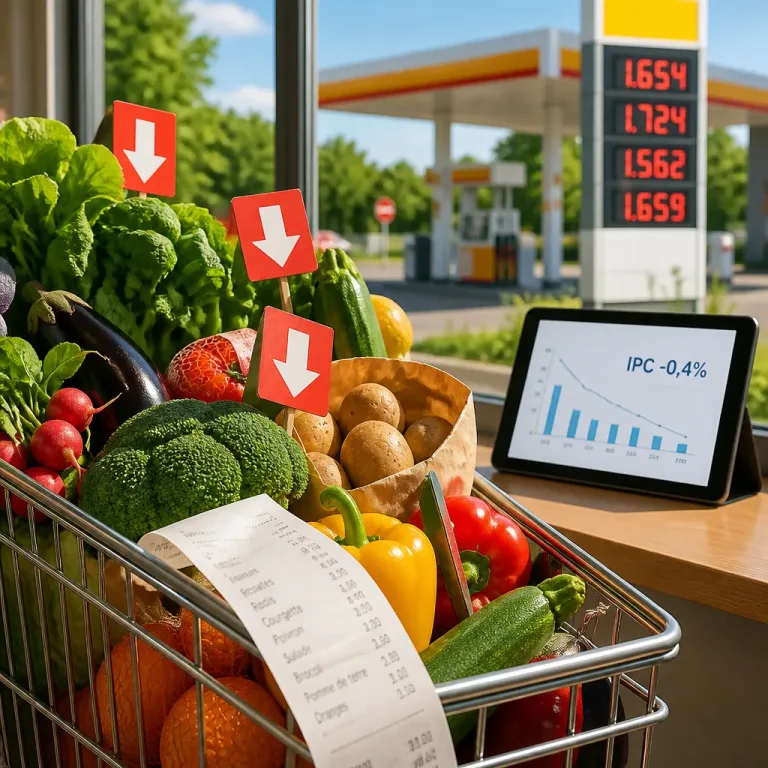 L'inflation recule en juin 2026: l'IPC baisse de 0,4% sur un mois