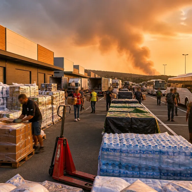 Incendies en Gironde : la grande distribution ferme des magasins et active ses plateformes logistiques