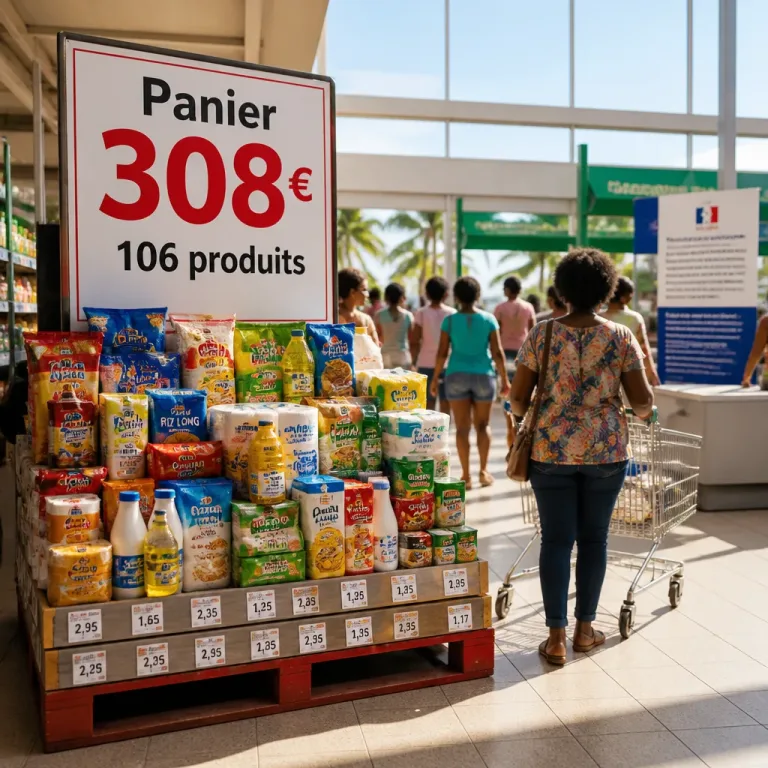 Guadeloupe : le panier Bouclier Qualité Prix maintenu à 308 € pour 106 produits malgré l'inflation
