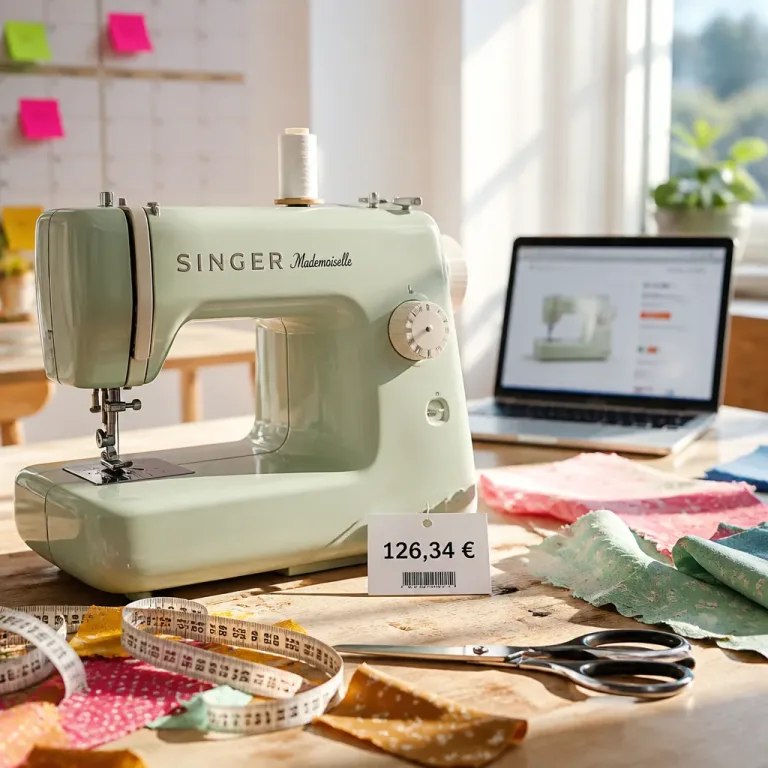 Machine à coudre Singer à 126,34 € pendant les soldes : une entrée en couture peu coûteuse