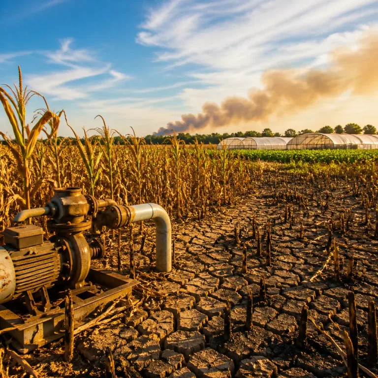 Sécheresse et incendies : l'agriculture française risque des pertes comparables à 2003