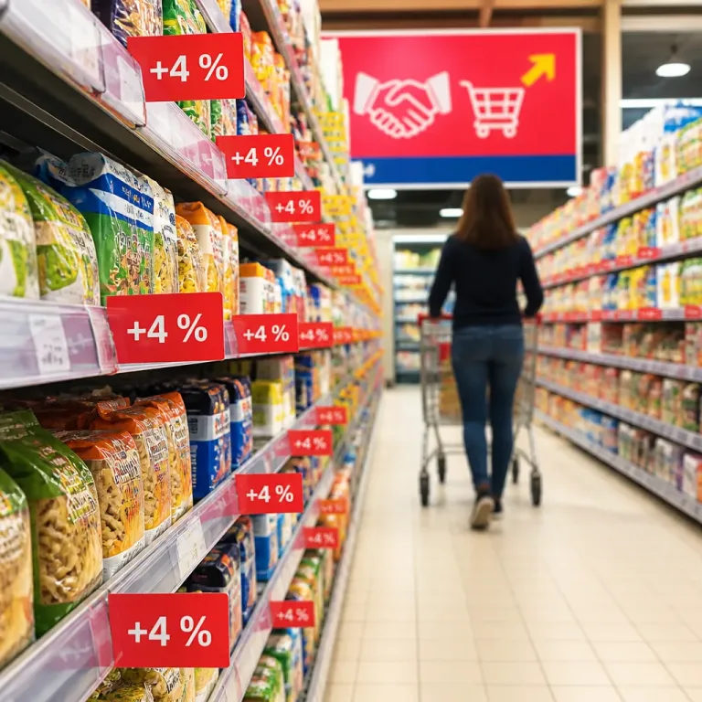 Hausse des prix en rayon anticipée : Leclerc prévient d'une inflation autour de 4% d'ici début 2027