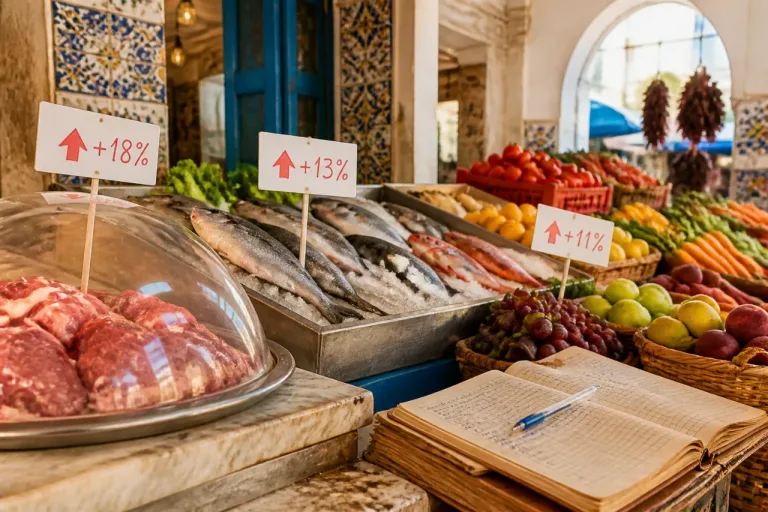 Tunisie : les prix alimentaires grimpent de 7,1 % en juin, viande et fruits en tête
