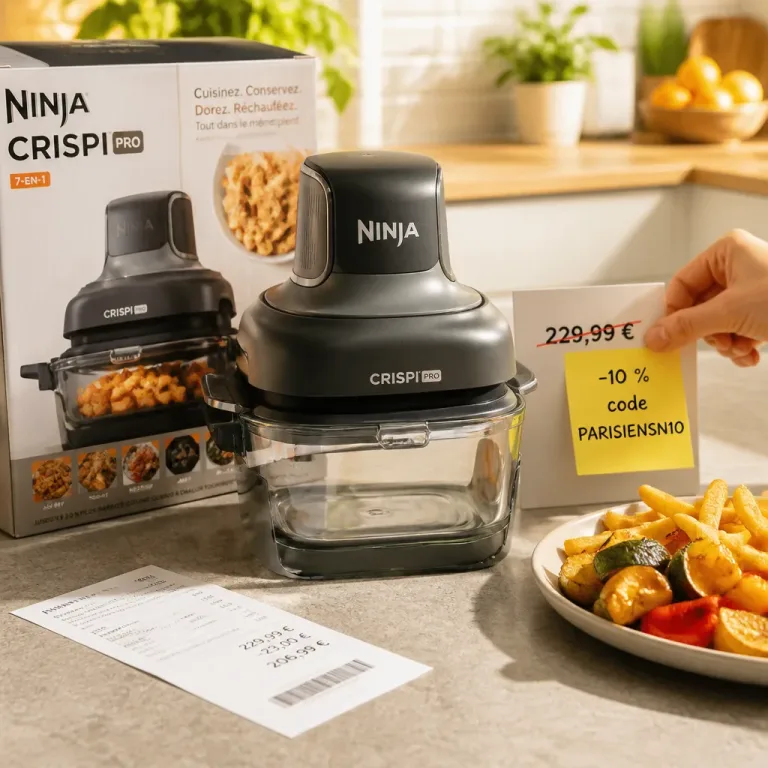 Promo sur l’Air Fryer Ninja CRISPi PRO 7-en-1 : l'appareil multifonction à moins de 230 €