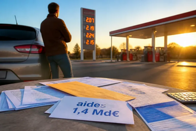Malgré la hausse des carburants, l'État enregistre une perte de recettes et débourse 1,4 Md€ d'aides