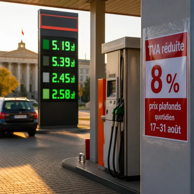 La Pologne rabaisse la TVA carburant et impose des prix plafonds du 17 au 31 août