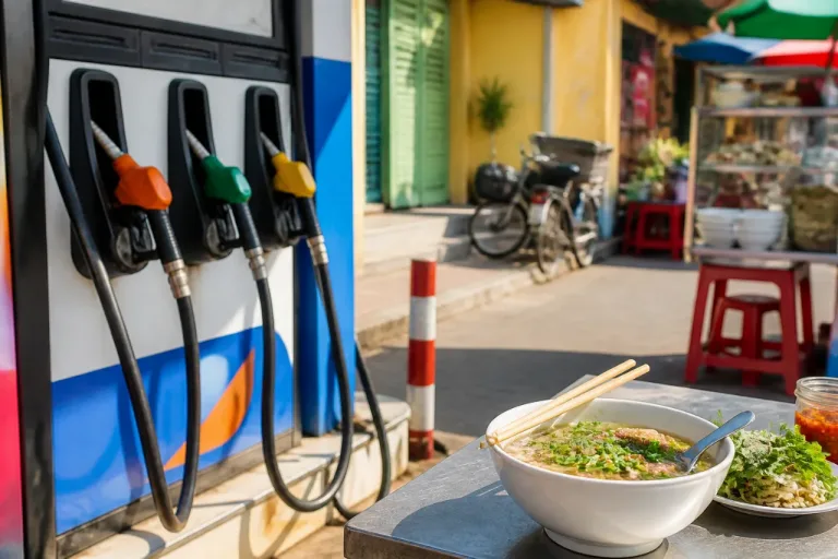 Au Vietnam, l’essence chute mais les bols de nouilles ne suivent pas