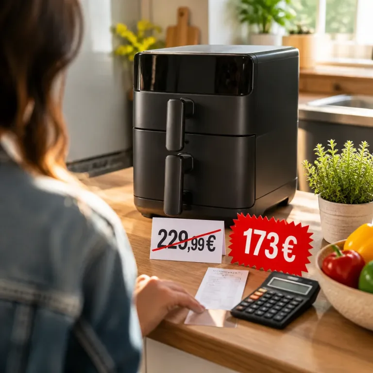 Électroménager : l’airfryer compact Ninja Double Stack XL passe à 173 € — ce que ça change pour un foyer