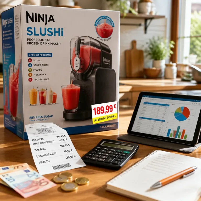 La fabrique à granités Ninja SLUSHi en promotion : que représente réellement l'économie pour un foyer ?