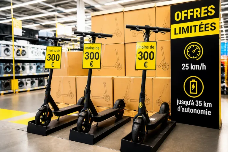 Trottinettes électriques sous les 300 €: Electro Dépôt mise sur la mobilité abordable