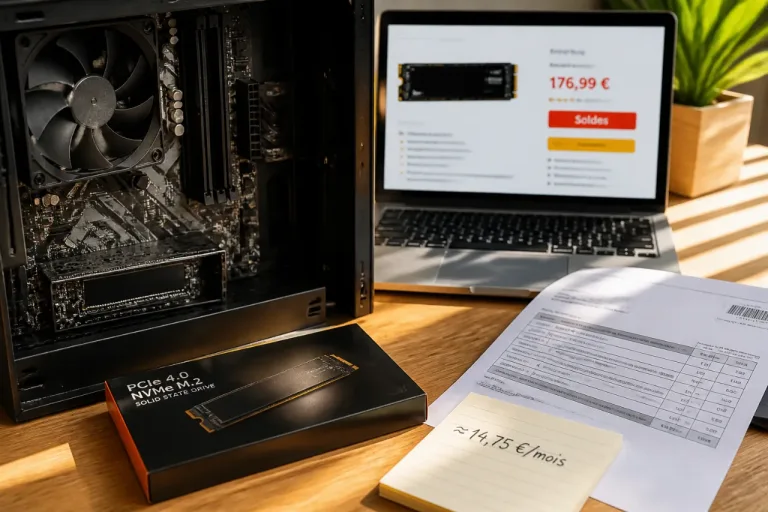 SSD Corsair MP700 Elite 1 To : une remise d’environ 30 % le fait passer sous les 200 €