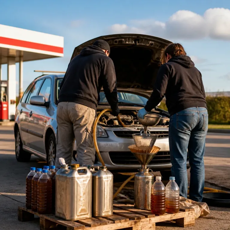 Hausse du gazole à 2,25 €/L : certains automobilistes roulent à l'huile de friture pour tenir le budget