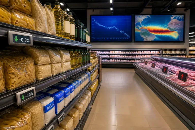 Prix alimentaires mondiaux: léger repli en juin, mais la FAO alerte sur les risques El Niño