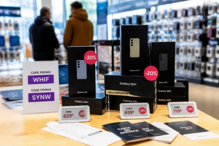 Soldes Samsung : des Galaxy haut de gamme à prix cassés, jusqu’à plus de 1 000 € d’économie