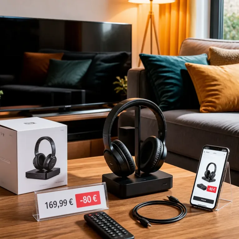 Casque Sennheiser RS 175 : 80 € de remise, une économie concrète pour l'équipement audio domestique