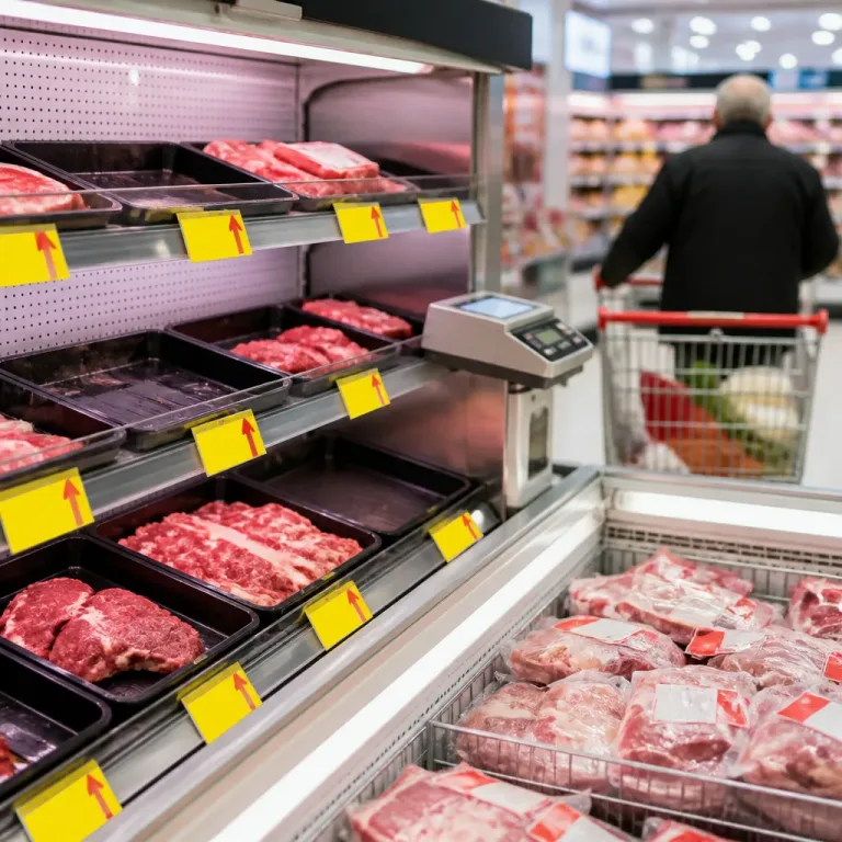 Les achats de viandes à domicile reculent en 2025, surtout pour le boeuf et l'agneau