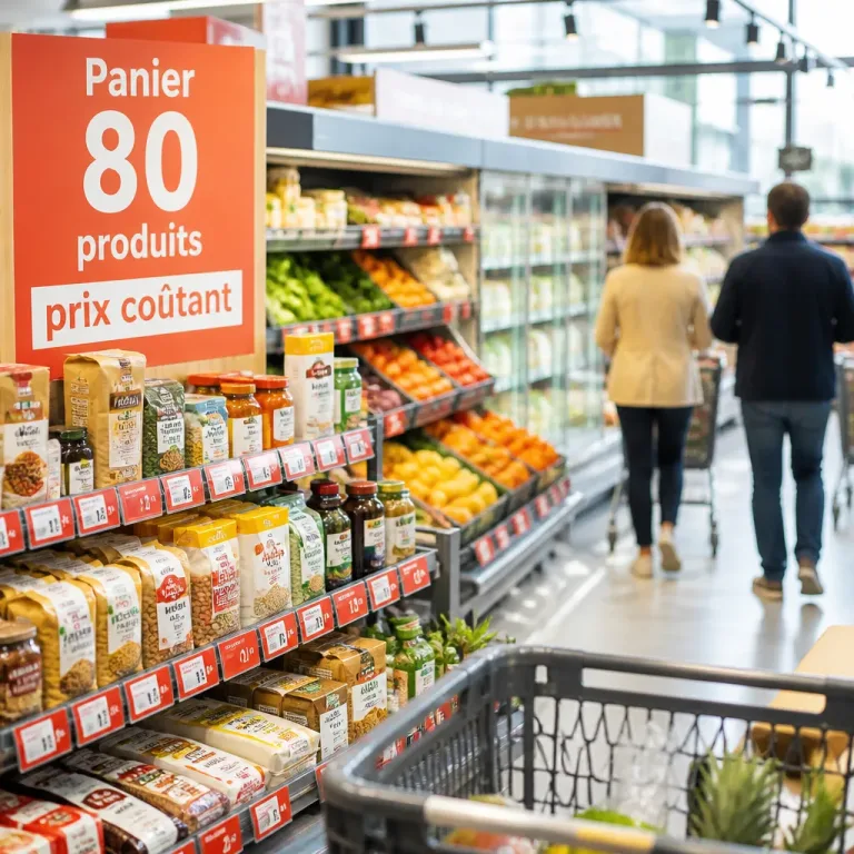 La grande distribution pourrait devoir vendre 80 produits sains au prix coûtant