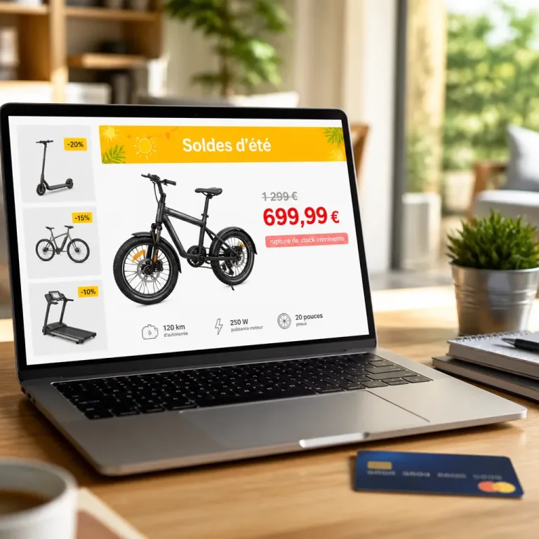 Soldes d’été: un VTT électrique 120 km d’autonomie chute à 699 € sur Cdiscount