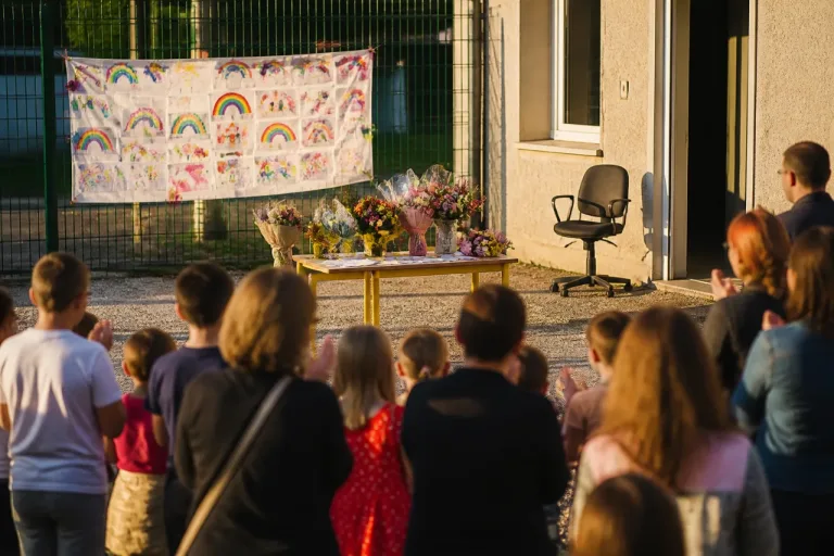À Pierreville (Manche), la directrice et l’ATSEM partent ensemble : une journée de départ marquée