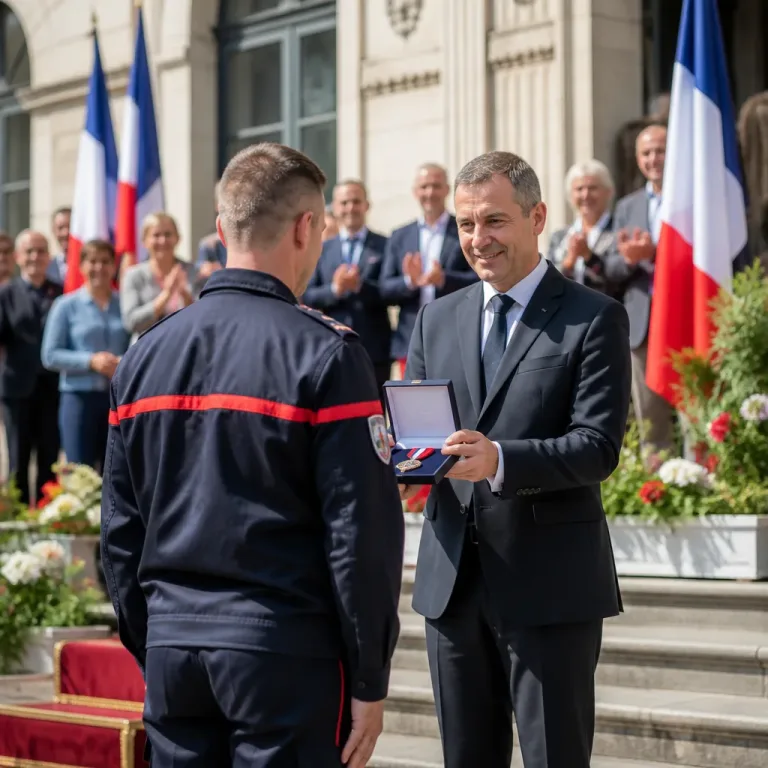 Gilles Terrée, 40 ans de lutte et de secours : départ à la retraite salué par la ville de Lourdes
