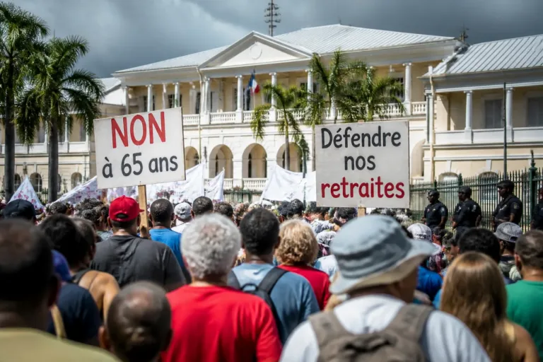 L'Île Maurice en colère : manifestation contre une réforme qui recule l'âge d'une pension pleine à 65 ans