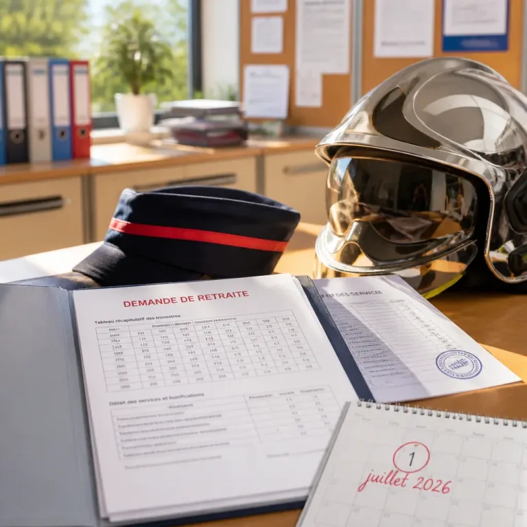 Sapeurs‑pompiers volontaires : jusqu’à +3 trimestres pour la retraite depuis le 1er juillet 2026