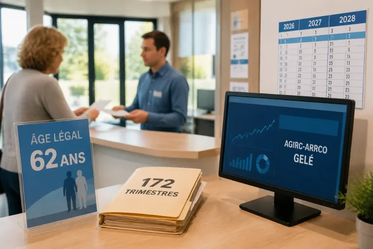 Gel des paramètres des retraites : ce que change la loi et qui est concerné d'ici 2028