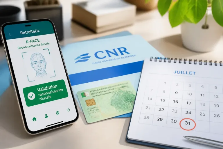 Algérie: retraités nés en juillet, dernière ligne droite pour valider votre dossier CNR