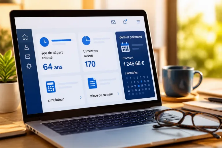 Votre espace Assurance retraite repensé : un tableau de bord pour retrouver age, trimestres et paiements