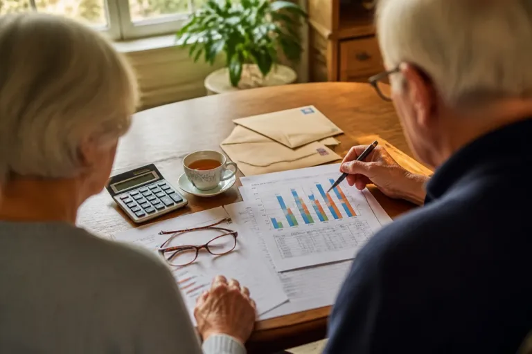 Seuils de pension : combien faut‑il toucher pour être dans la classe moyenne à la retraite ?