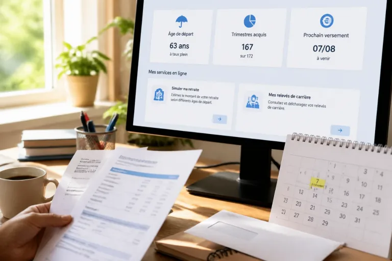 Votre espace Assurance retraite repensé : un tableau de bord pour retrouver âge, trimestres et paiements