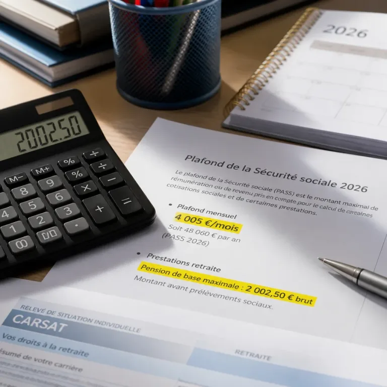 Retraite 2026 : le plafond mensuel limite la pension de base à 2 ,50 euro brut