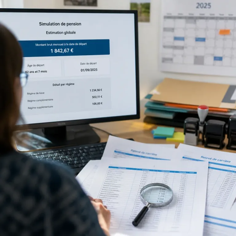 Le simulateur Info Retraite ne reflète pas toute votre carrière : vérifiez ligne par ligne