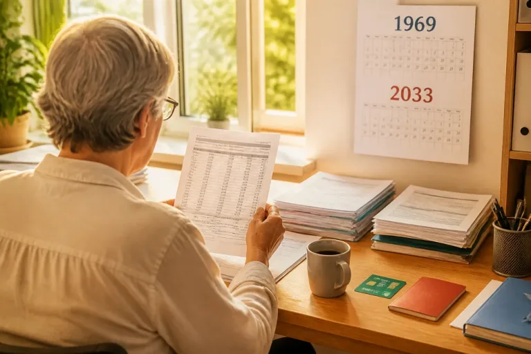 Les Français nés en 1969 : partir à la retraite à 64 ans et valider 172 trimestres pour le taux plein