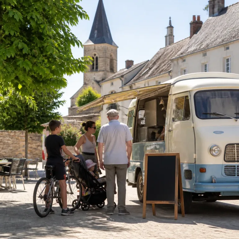 À 64 ans, un ex-restaurateur reprend la route avec un camion de glaces