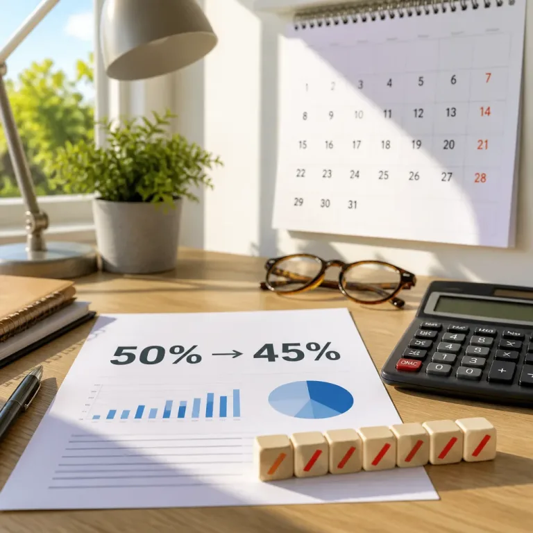 Partir à la retraite avec huit trimestres manquants : comment la décote réduit le taux de pension
