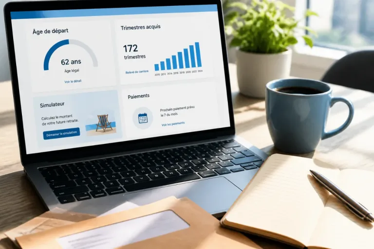 Votre espace Assurance retraite simplifié : un tableau de bord pour connaître âge, trimestres et paiements