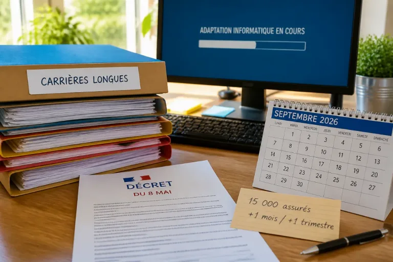Le décret sur les carrières longues accorde un gain limité pour 15 000 assurés