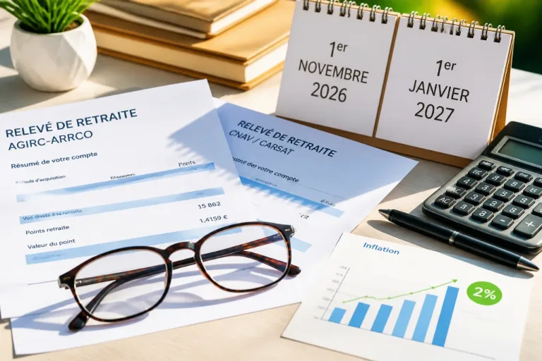 Retraites 2027: ce qui se profile pour l’Agirc‑Arrco et la base au 1er janvier