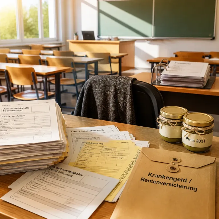 En Allemagne, une enseignante en arrêt maladie depuis 17 ans perçoit jusqu’à 6 000 € par mois