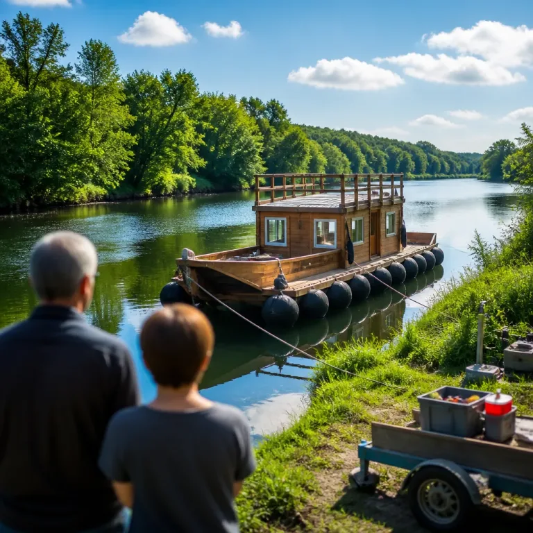 Un retraité conçoit une toue légère à flotteurs : petite révolution pour la navigation sur Loire