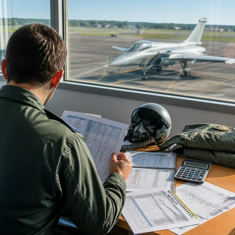 Retraite d’un ancien pilote de chasse : ce que pèse réellement la pension après 20 ans de service