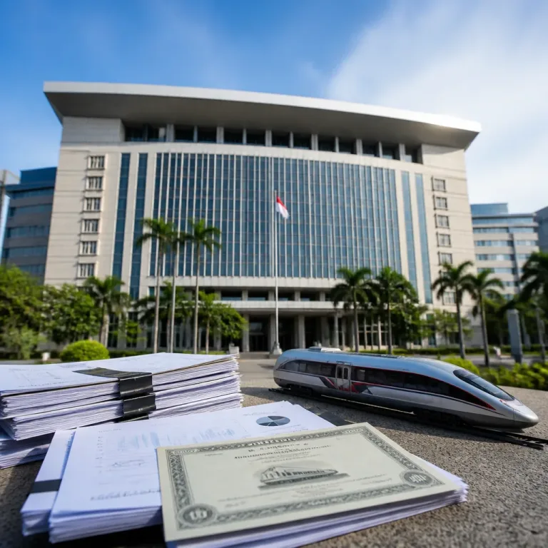 L'État indonésien affirme que l'achat d'actions lié au TGV Jakarta–Bandung n'alourdira pas le budget