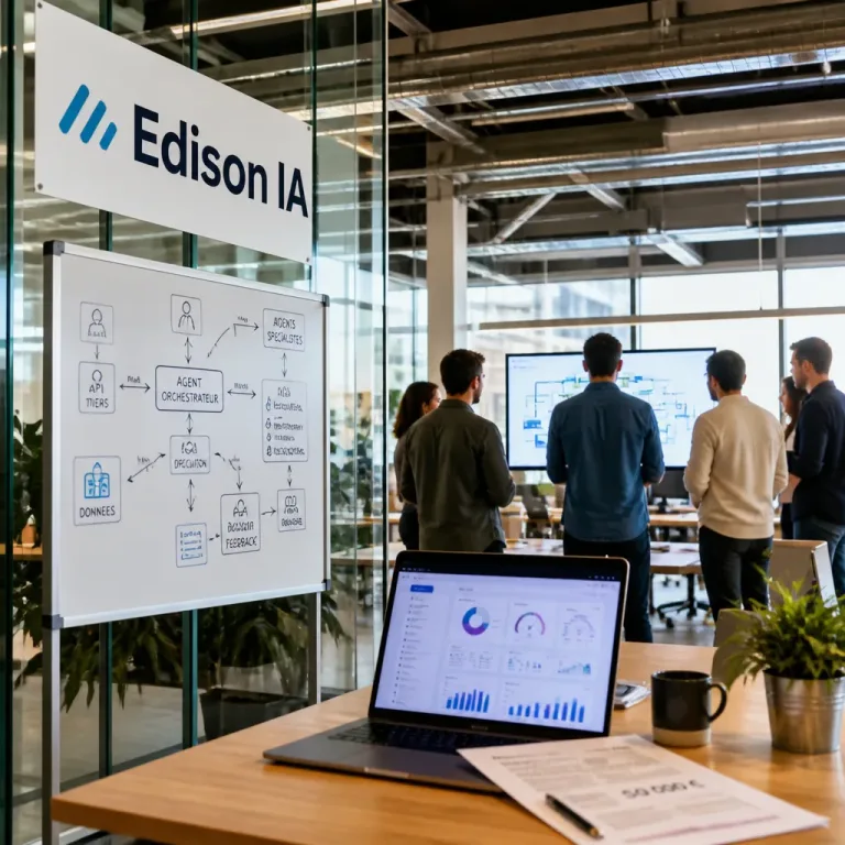 Edison IA lève 1 million d'euros pour déployer des agents IA auprès des entreprises