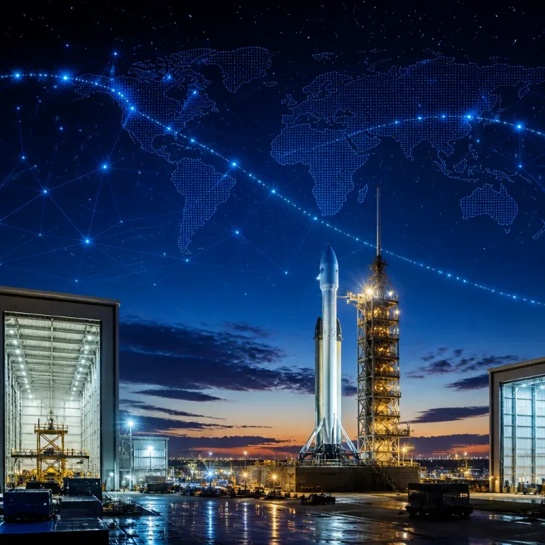 SpaceX structure son offre autour d’un « tri-plateforme » : spatial, Starlink et IA intégrée