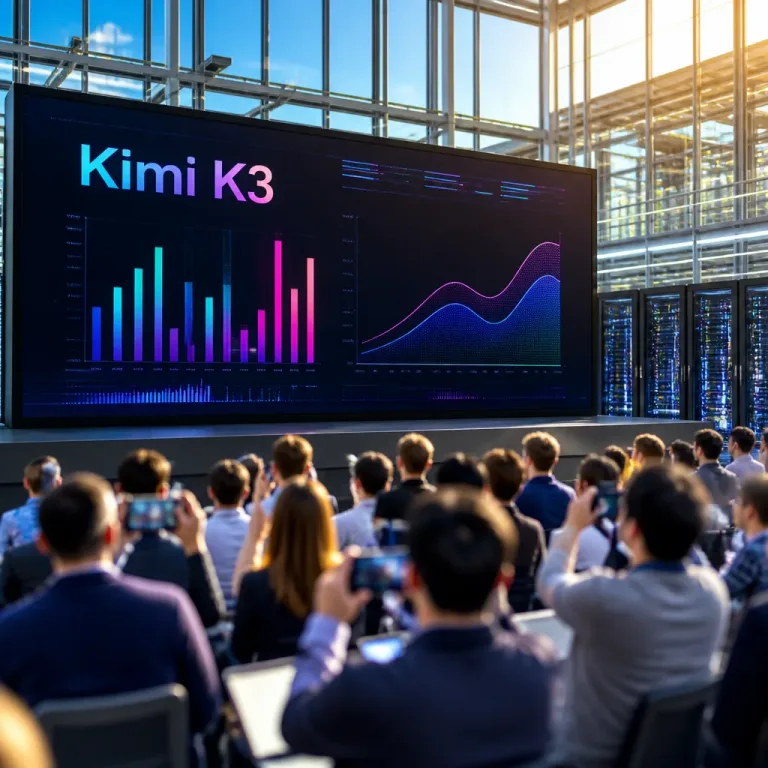 Moonshot AI présente Kimi K3 et revendique des résultats proches des modèles d'OpenAI et Anthropic