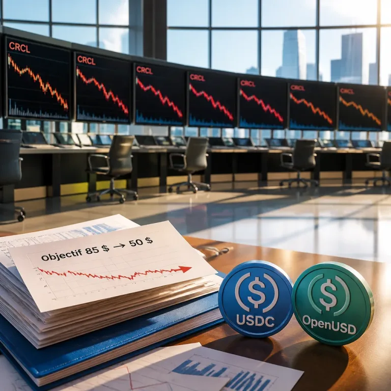 Mizuho prédit un coup d'arrêt pour Circle face à la montée d'OpenUSD et rabote son objectif
