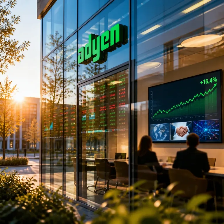Adyen confirme sa trajectoire : croissance revue à la hausse et action en forte hausse après les résultats