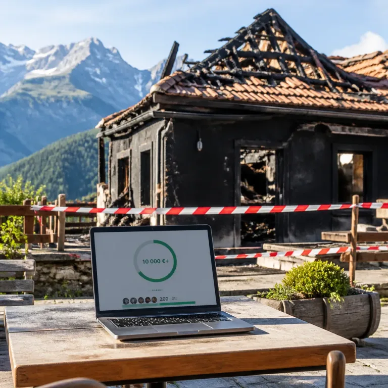 Marc-Emmanuel : la cagnotte pour reconstruire son restaurant dépasse 10 000 euros